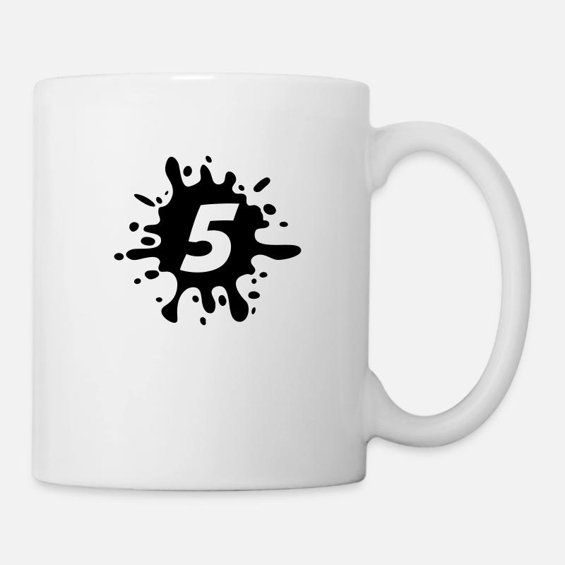 5 - Tasse - Weiß