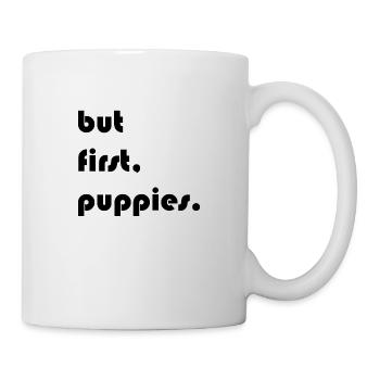Hund Chien - Mug blanc - blanc - Droite