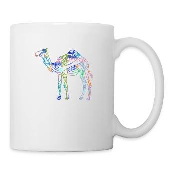 Chameau - Mug blanc - blanc - Droite