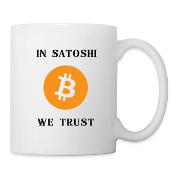 In Satoshi We Trust - Mug - white - Right
