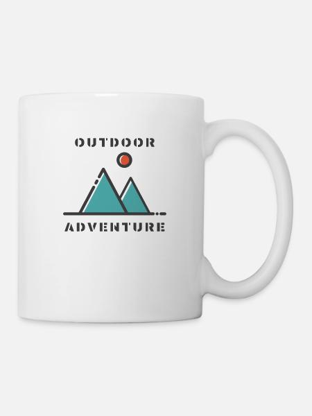 Outdoor Adventure - Tasse - Weiß