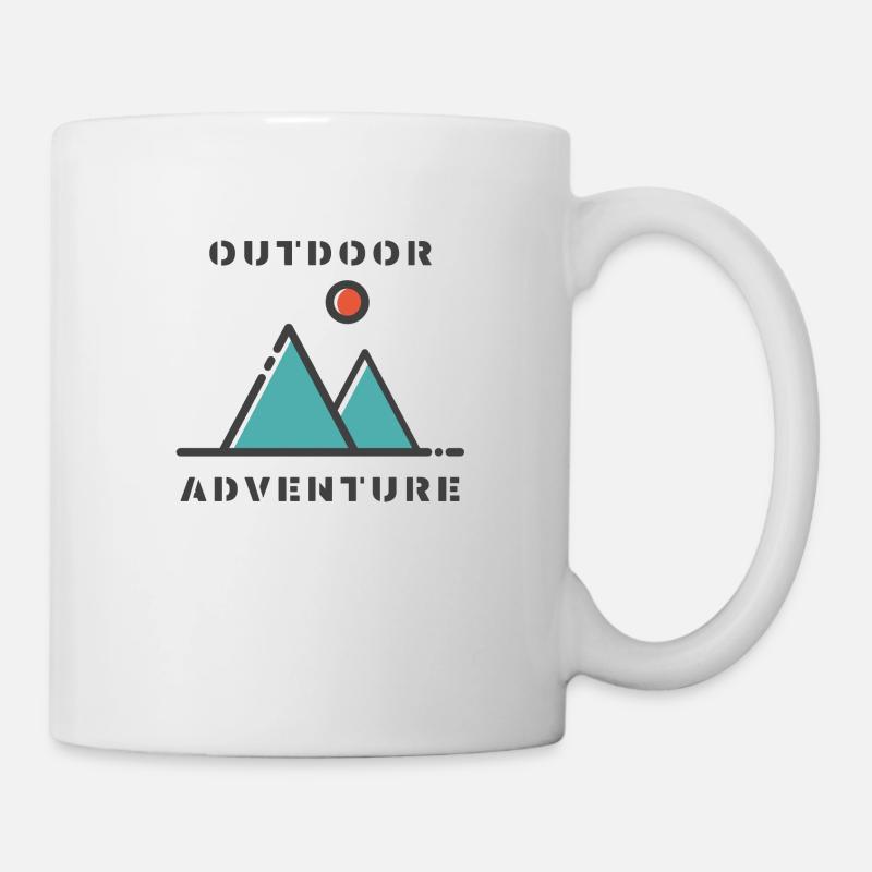 Outdoor Adventure - Tasse - Weiß