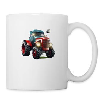 Le tracteur plus ancien n’est pas encore obsolète - Mug blanc - blanc - Droite