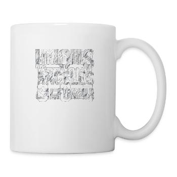 La usa plage été océan vagues de la mer californie - Mug blanc - blanc - Droite