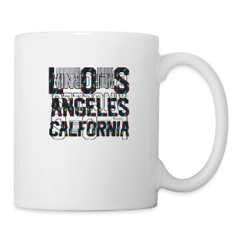 La usa plage été océan vagues de la mer californie - Mug blanc - blanc - Droite