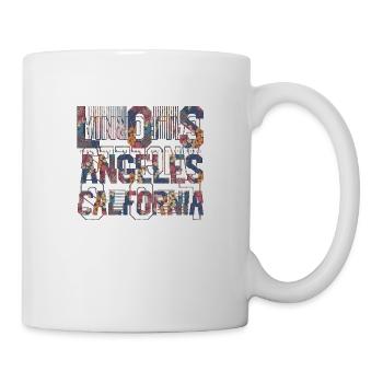 La usa plage été océan vagues de la mer californie - Mug blanc - blanc - Droite