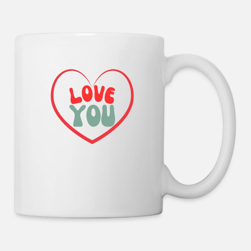 Je t’aime - Mug blanc - blanc