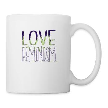 obama mental health female statement girl - Tasse - Weiß - Rechts