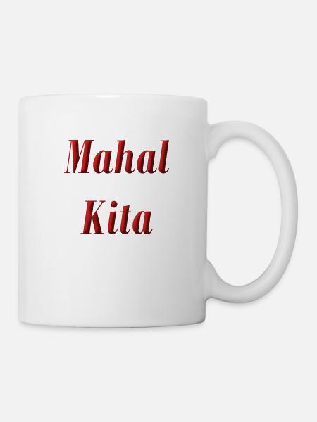 Mahal Kita Ich Liebe Dich - Tasse - Weiß
