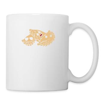 Je suis juste ici pour le Pierogi Polska Food Polish K - Mug blanc - blanc - Droite