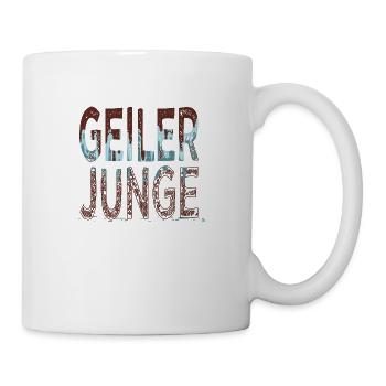 geil geburtstagsgeschenkidee spruch lieben geek - Tasse - Weiß - Rechts