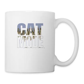 Black Funny Sayings Quote Cat Persian Geek - Mug - white - Right