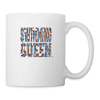 natation drôle de l’eau citation triathlète athlète - Mug blanc - blanc - Droite