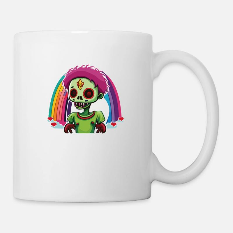 Pride Zombie 03 - Tasse - Weiß
