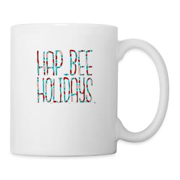 Couples abeille dinosaure Fan Bodybuilder bande dessinée - Mug blanc - blanc - Droite