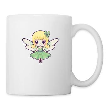 Fée Bande Dessinée Mignon - Mug blanc - blanc - Droite