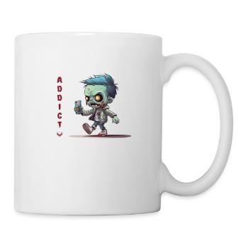 Handyholiker - Tasse - Weiß - Rechts