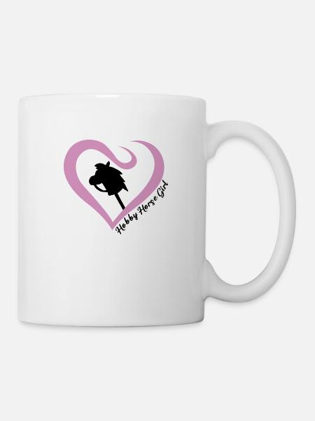 Hobby Horse Girl - Mug blanc - blanc