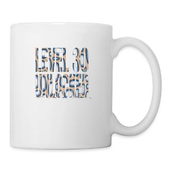 Jeux de cartes Fête des Pères Chemise Bière Heureuse - Mug blanc - blanc - Droite