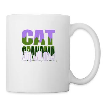 Anniversaire Persian Business Cat T-shirts - Mug blanc - blanc - Droite