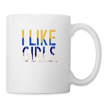 mental health present idea joke geek are nine - Tasse - Weiß - Rechts