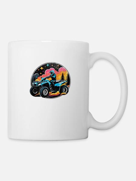 Quad & Offroad - Tasse - Weiß