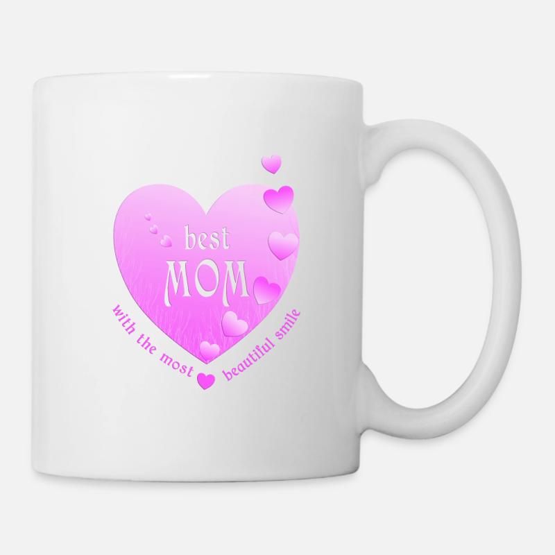 Meilleure Maman Maman Mère - Mug blanc - blanc