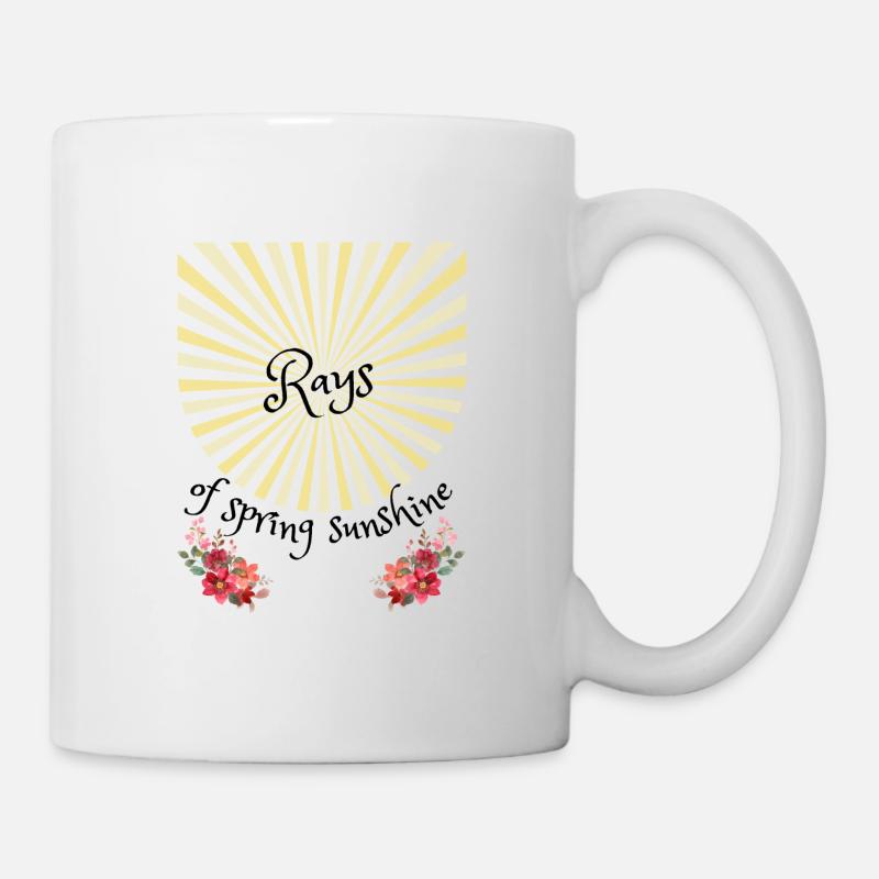 Spring | Spring | Sunbeams | Sun - Mug - white