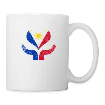 Philippines drapeau philippin fierté je cadeau - Mug blanc - blanc - Droite