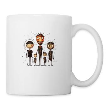 Creative and Mystical Fashion - Voodoo Doll Family - Mug - white - Right