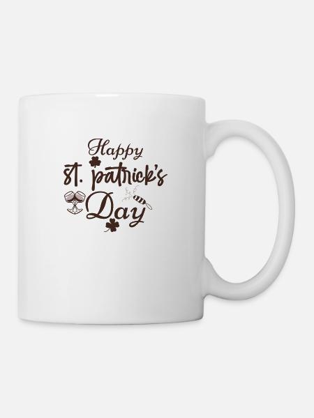 Happy St patricks Day - Mug - white