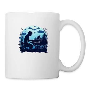 Scuba Piano 1 - Mug - white - Right