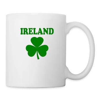 Ireland Shamrock - Mug - white - Right