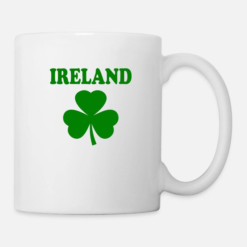 Trèfle d’Irlande - Mug blanc - blanc