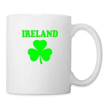 Ireland Shamrock - Mug - white - Right