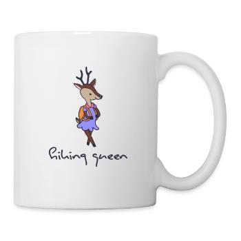 hiking "hiking-queen" trekking tour hiking boots - Mug - white - Right