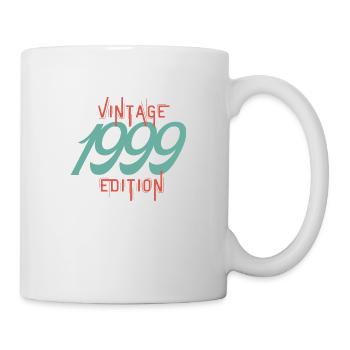 Jahrgang 1999 Ausgabe - Tasse - Weiß - Rechts