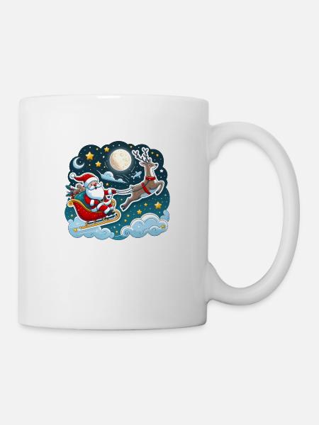 Weihnachten - Tasse - Weiß