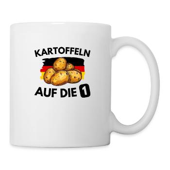 Kartoffeln auf die 1 - Tasse - Weiß - Rechts