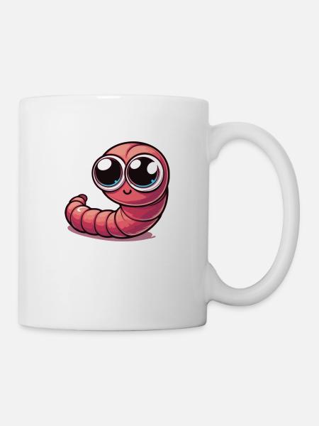 Petit ver - Mug blanc - blanc