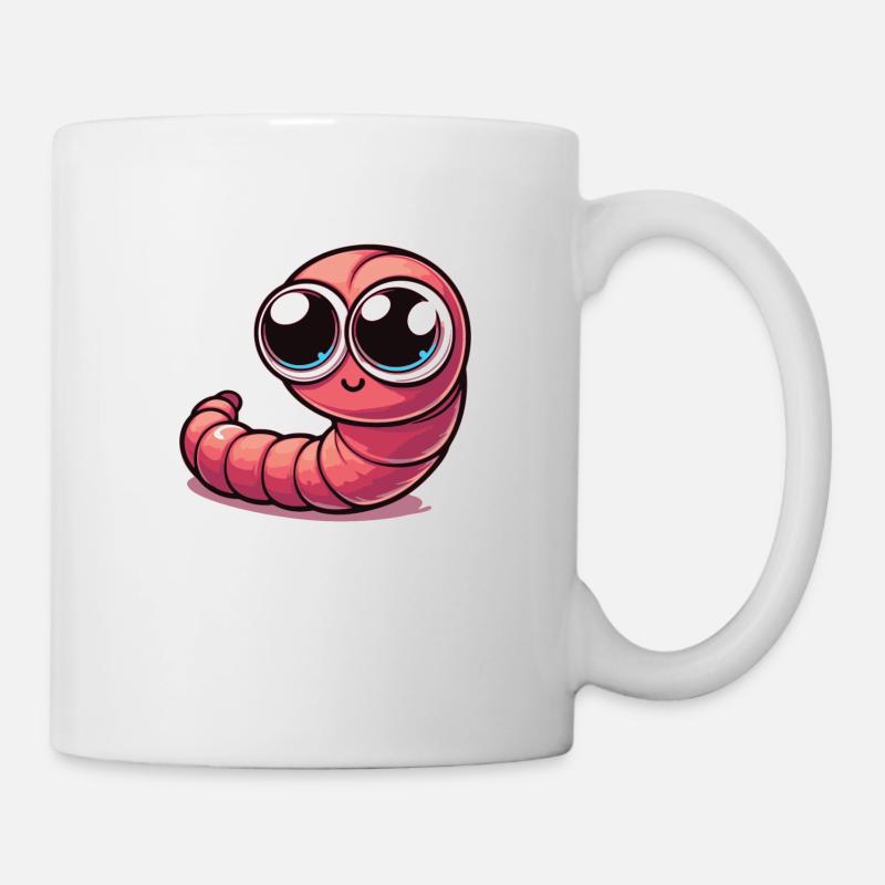 Petit ver - Mug blanc - blanc