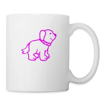 dog - Tasse - Weiß - Rechts
