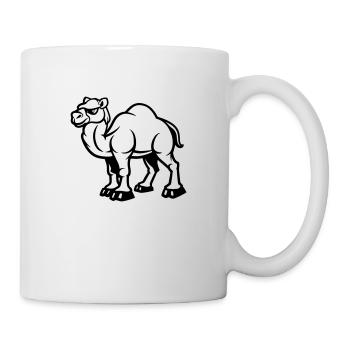 chameau - Mug blanc - blanc - Droite