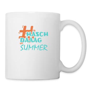 Summer - Tasse - Weiß - Rechts