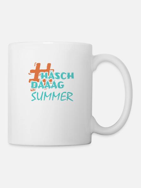 Summer - Tasse - Weiß