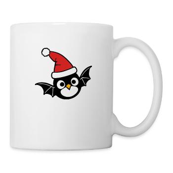 Bat Christmas - Mug - white - Right