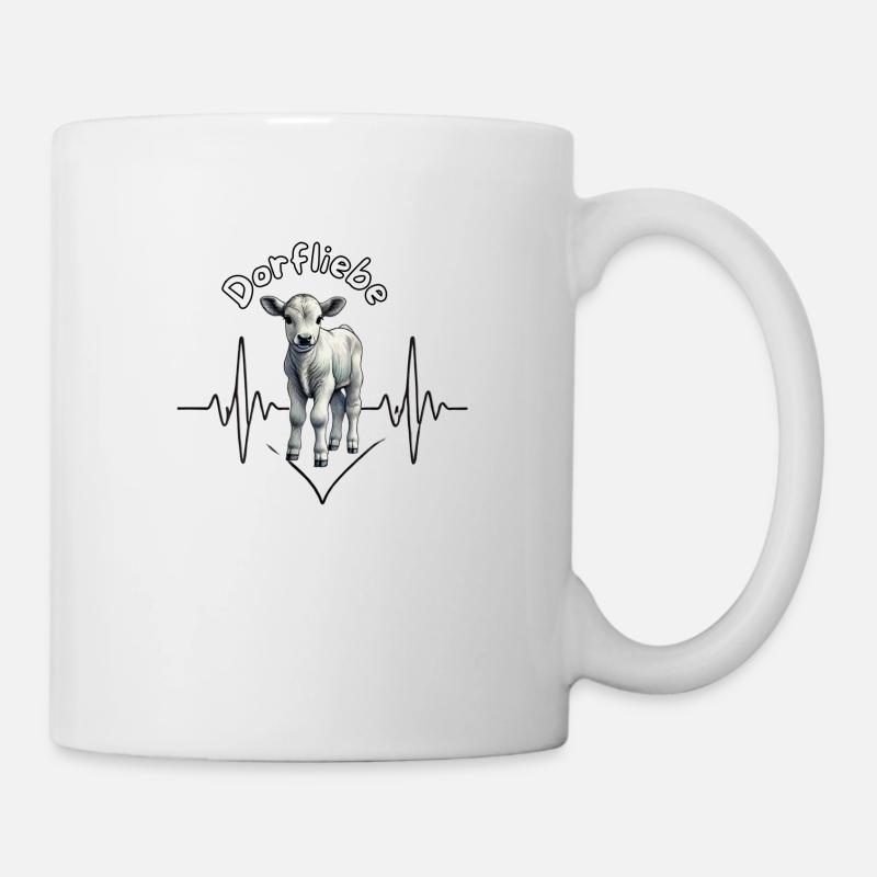 Dorfliebe - Tasse - Weiß