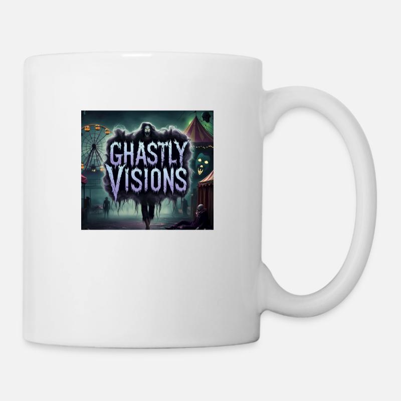 Conçu par GhastlyVisions - Mug blanc - blanc