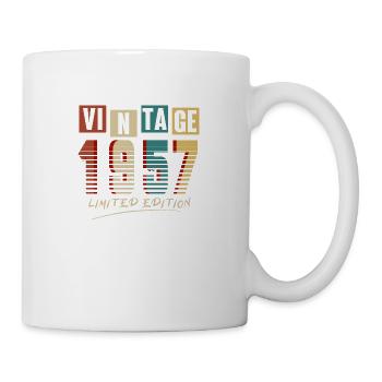 Vintage 1957: Limited Edition - 68th Anniversary. - Mug - white - Right