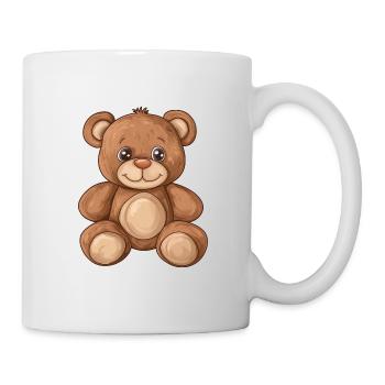 Cute teddy bear - Mug - white - Right